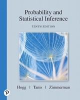 Probability and Statistical Inference - Hogg, Robert; Tanis, Elliot; Zimmerman, Dale