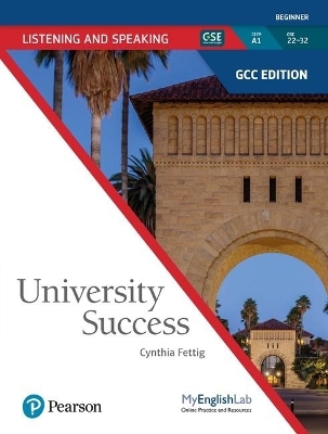 University Success GCC Speaking and Listening Level 1 Student Book & Student MyEnglishLab