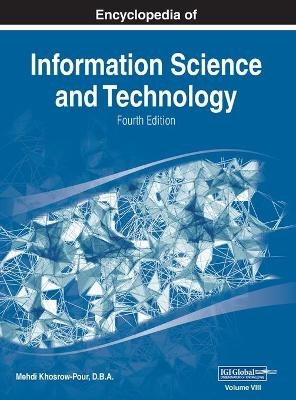 Encyclopedia of Information Science and Technology, Fourth Edition, VOL 8 - 