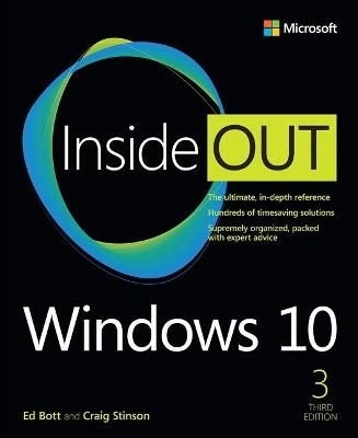 Windows 10 Inside Out - Ed Bott, Craig Stinson