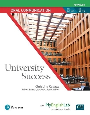 University Success Oral Communication Advanced, Student Book with MyLab English -  Pearson