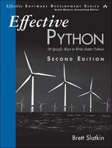 Effective Python - Slatkin, Brett