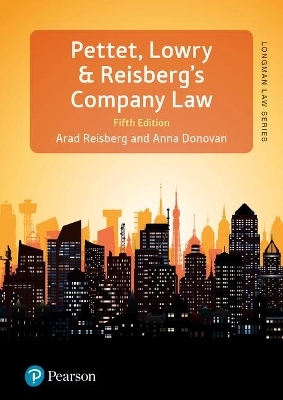 Pettet, Lowry & Reisberg's Company Law - John Lowry, Arad Reisberg, Anna Donovan