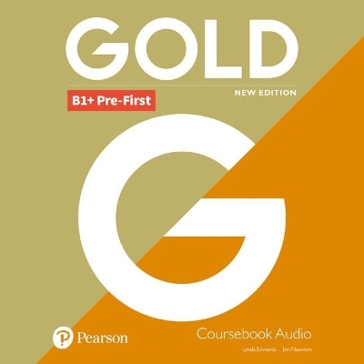 Gold B1+ Pre-First New Edition Class CD - Lynda Edwards, Jon Naunton