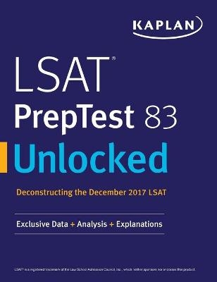 LSAT PrepTest 83 Unlocked -  Kaplan Test Prep