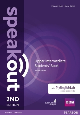 Speakout Upper Intermediate 2nd Edition Students' Book with DVD-ROM and MyEnglishLab Access Code Pack - Antonia Clare, Frances Eales, Steve Oakes, JJ Wilson