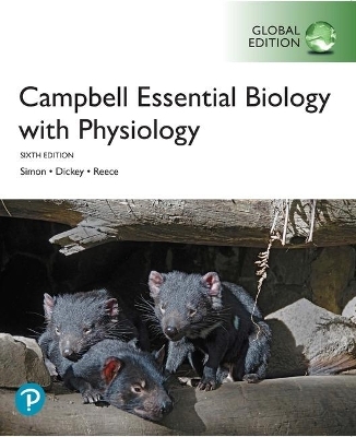 Campbell Essential Biology with Physiology, Global Edition - Eric Simon, Jean Dickey