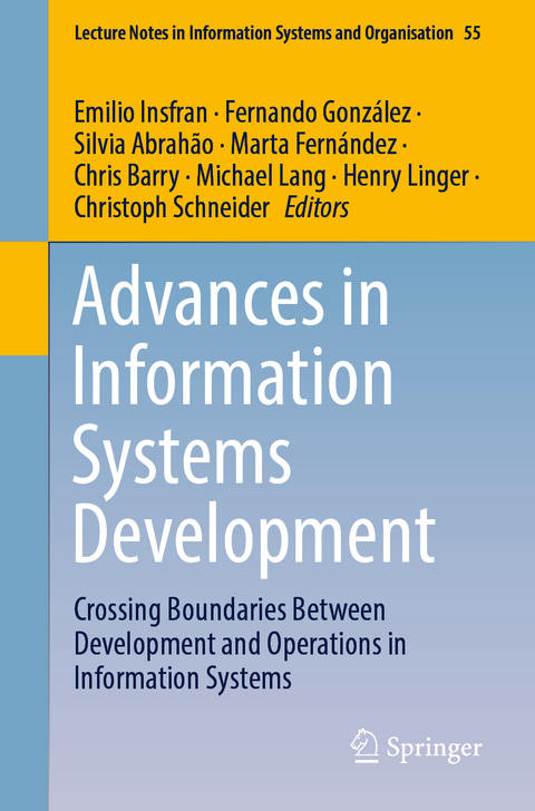 Advances in Information Systems Development - 