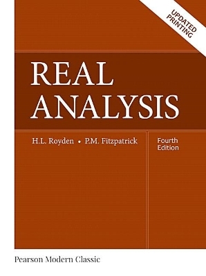 Real Analysis (Classic Version) - Halsey Royden, Patrick Fitzpatrick