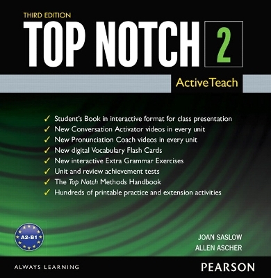 Top Notch 2 ActiveTeach - Joan Saslow, Allen Ascher