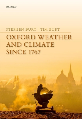 Oxford Weather and Climate since 1767 - Stephen Burt, Tim Burt