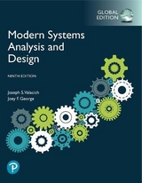Modern Systems Analysis and Design, Global Edition - Valacich, Joseph; George, Joey