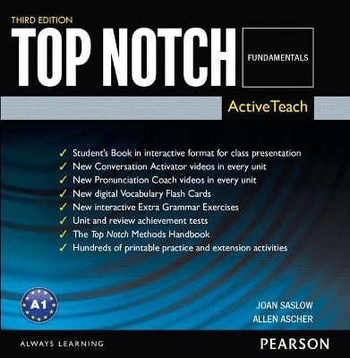 Top Notch Fundamentals ActiveTeach - Joan Saslow, Allen Ascher