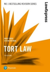 Law Express: Tort Law, 7th edition - Finch, Emily; Fafinski, Stefan