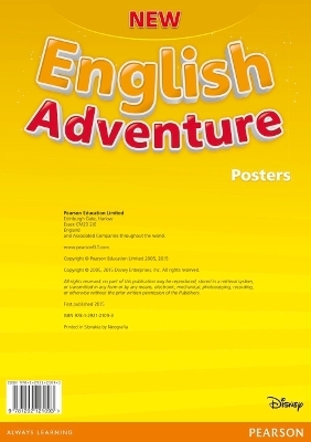 New English Adventure PL 1/GL Starter B Posters