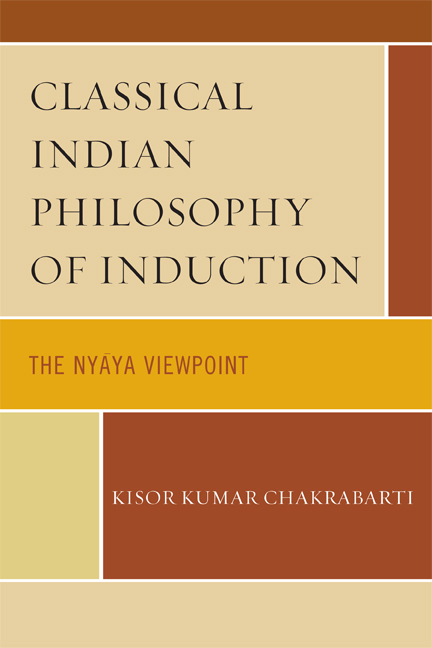 Classical Indian Philosophy of Induction -  Kisor Kumar Chakrabarti