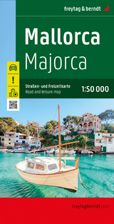 Mallorca, Straßen- und Freizeitkarte 1:50.000, freytag & berndt - 
