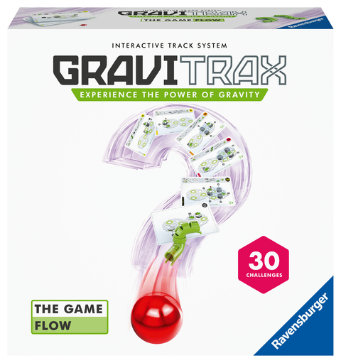 Ravensburger GraviTrax The Game Flow - Logikspiel für Kugelbahn Fans , Konstruktionsspielzeug für Kinder ab 8 Jahren