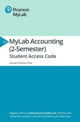 MyLab Accounting with Pearson eText -- Access Card -- for Horngren's Financial & Managerial Accounting - Tracie Miller-Nobles, Brenda Mattison, Ella Mae Matsumura