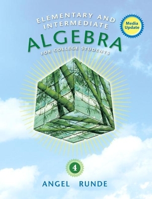 Elementary & Intermediate Alg for College Students Media Update Plus NEW MyLab Math with eText -Access Card Package - Allen Angel, Dennis Runde