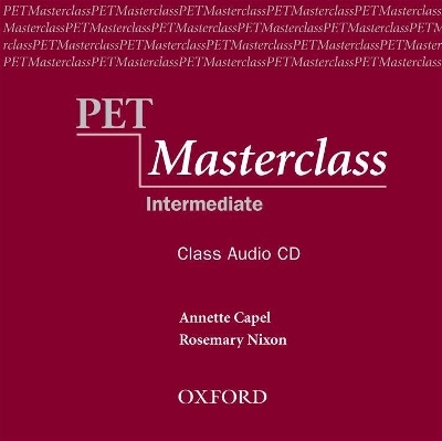 PET Masterclass:: Class Audio CD - Annette Capel, Rosemary Nixon