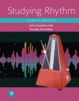 Studying Rhythm - Hall, Anne; Urban, Timothy