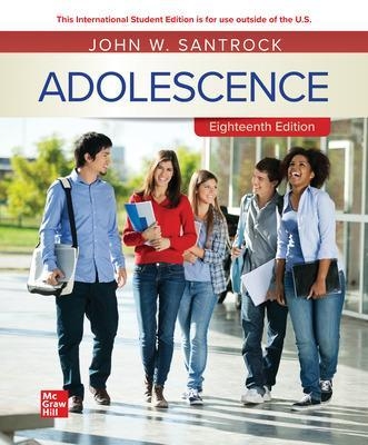 Adolescence ISE - John Santrock
