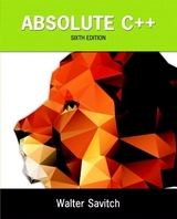 Absolute C++ plus MyLab Programming with Pearson eText -- Access Card Package - Savitch, Walter; Mock, Kenrick