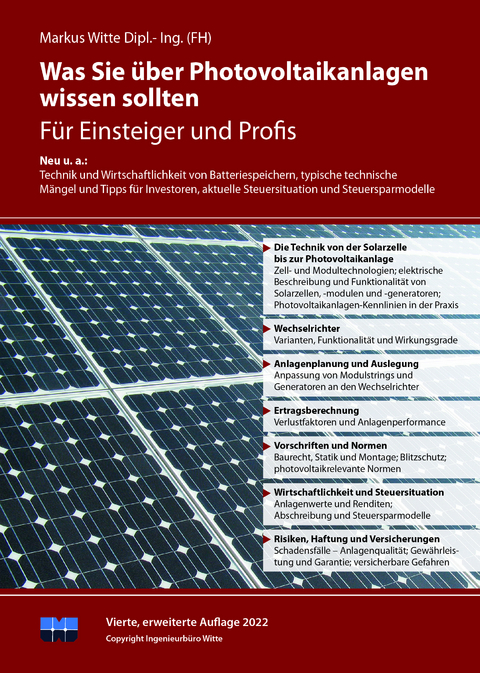 Was Sie über Photovoltaikanlagen wissen sollten - Markus Witte