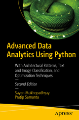 Advanced Data Analytics Using Python - Mukhopadhyay, Sayan; Samanta, Pratip