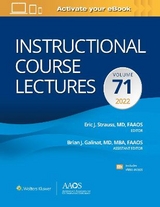 Instructional Course Lectures: Volume 71: Print + eBook with Multimedia - Strauss, Eric J