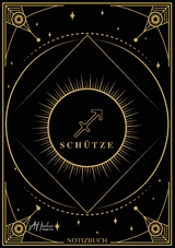 Edles Notizbuch Sternzeichen Schütze | Designed by Alfred Herler - Alfred Herler