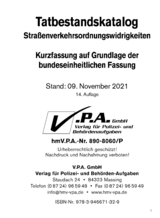 14 . Ergänzungslieferung zum Bundeseinheitlichen Tatbestandskatalog - Polizeifassung - V.P.A. GmbH