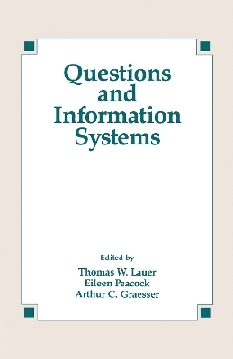Questions and Information Systems - 