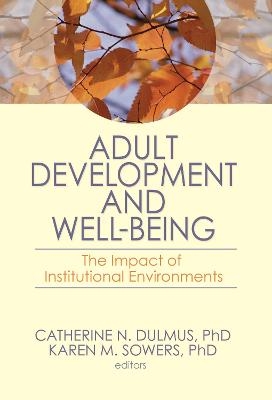 Adult Development and Well-Being - 