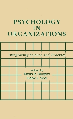 Psychology in Organizations - 