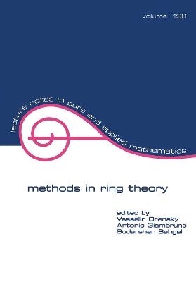 Methods in Ring Theory - 