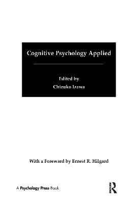 Cognitive Psychology Applied - 