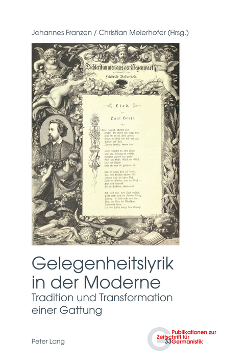 Gelegenheitslyrik in der Moderne - 