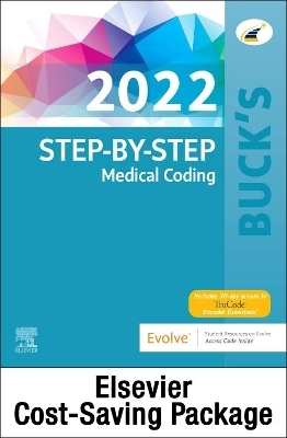 2022 Step by Step Medical Coding Textbook, 2022 Workbook for Step by Step Medical Coding Textbook, Buck's 2022 ICD-10-CM Physician Edition, 2022 HCPCS Professional Edition, AMA 2022 CPT Professional Edition Package - Carol J Buck