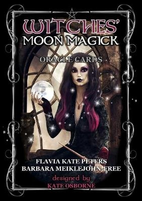 Witches' Moon Magick Oracle Cards - Flavia Kate Peters, Barbara Meiklejohn-Free