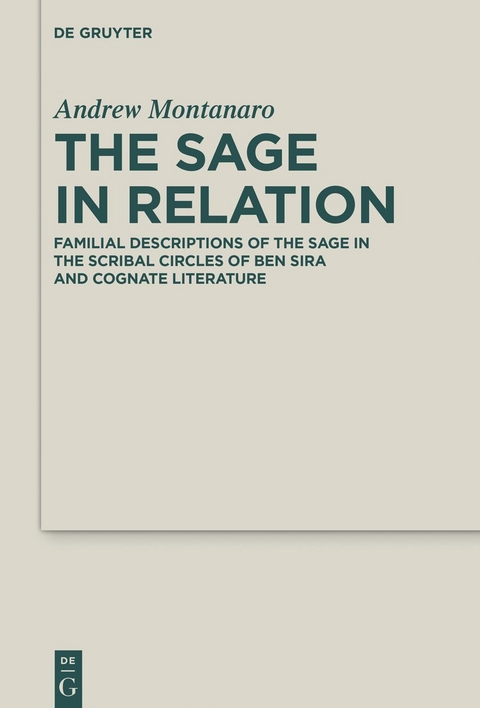 The Sage in Relation - Andrew Montanaro