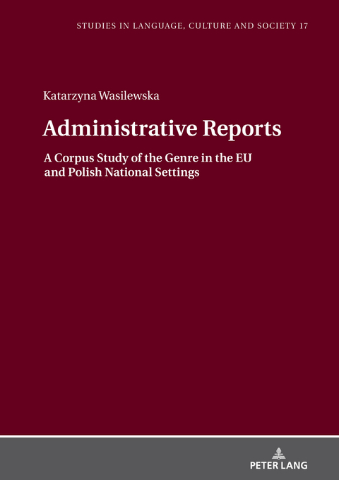 Administrative Reports - Katarzyna Wasilewska