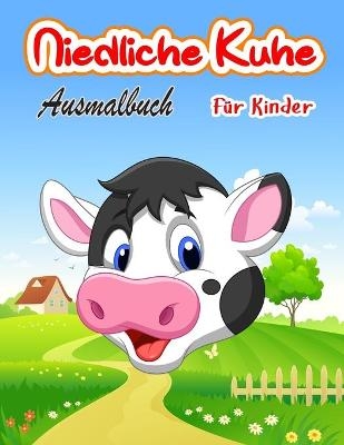 Niedliches Kuh-Malbuch f�r Kinder - Brooke Craig