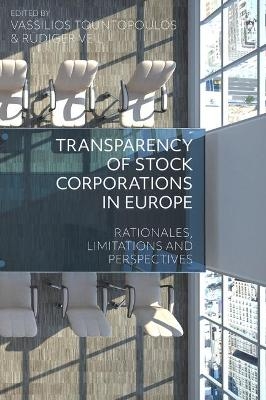 Transparency of Stock Corporations in Europe - 