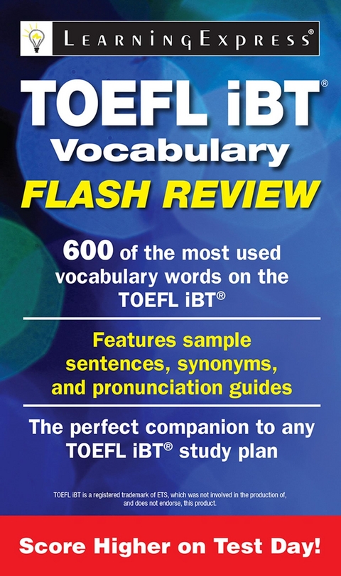 TOEFL iBT(R) Vocabulary Flash Review -  Learning Express LLC