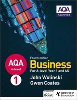 AQA A-level Business Year 1 and AS Fourth Edition (Wolinski and Coates) - Wolinski, John; Coates, Gwen