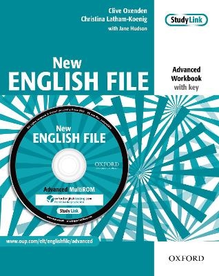 New English File: Advanced: Workbook with MultiROM Pack - Clive Oxenden, Christina Latham-Koenig, Jane Hudson