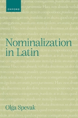 Nominalization in Latin - Olga Spevak