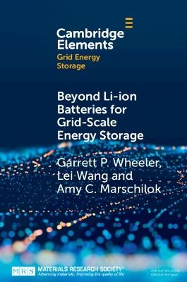 Beyond Li-ion Batteries for Grid-Scale Energy Storage - Garrett P. Wheeler, Lei Wang, Amy C. Marschilok